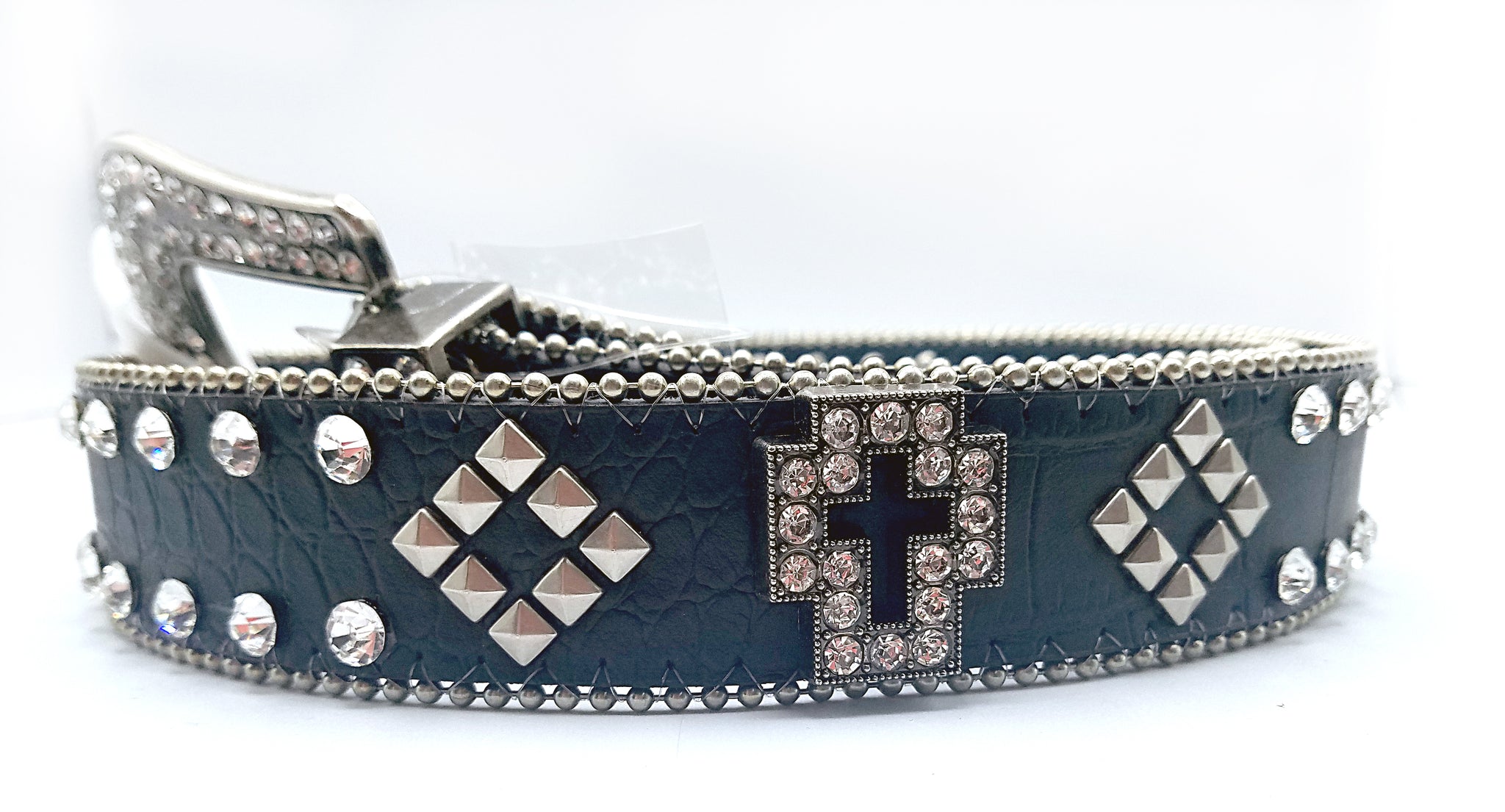 Women's Rhinestone CROSS Belt