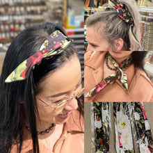 Load image into Gallery viewer, Fun &amp; Flirty Floral Scrunchie
