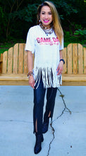 Load image into Gallery viewer, Game Day Fringe Sequin Top
