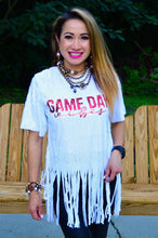 Load image into Gallery viewer, Game Day Fringe Sequin Top
