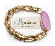 Load image into Gallery viewer, Pomina Chain Link Stretch Bracelet
