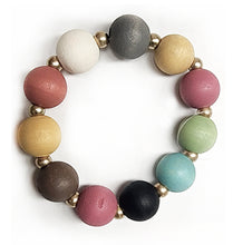 Load image into Gallery viewer, Fabulous Wood Bead Bracelet
