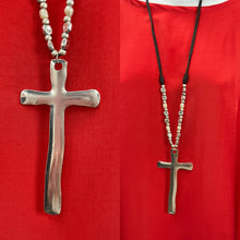 Load image into Gallery viewer, In His Word Cross Necklace
