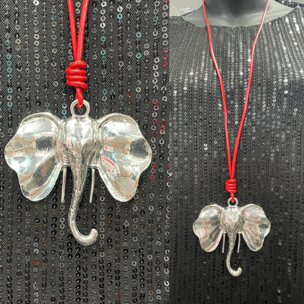 Elephant Head Necklace