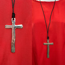 Load image into Gallery viewer, He Loves You Cross Necklace
