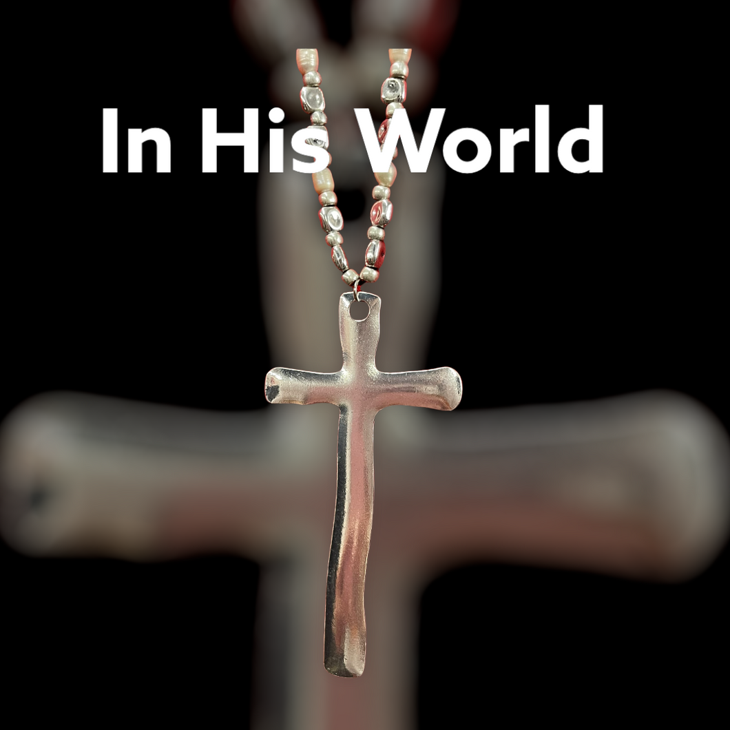 In His Word Cross Necklace