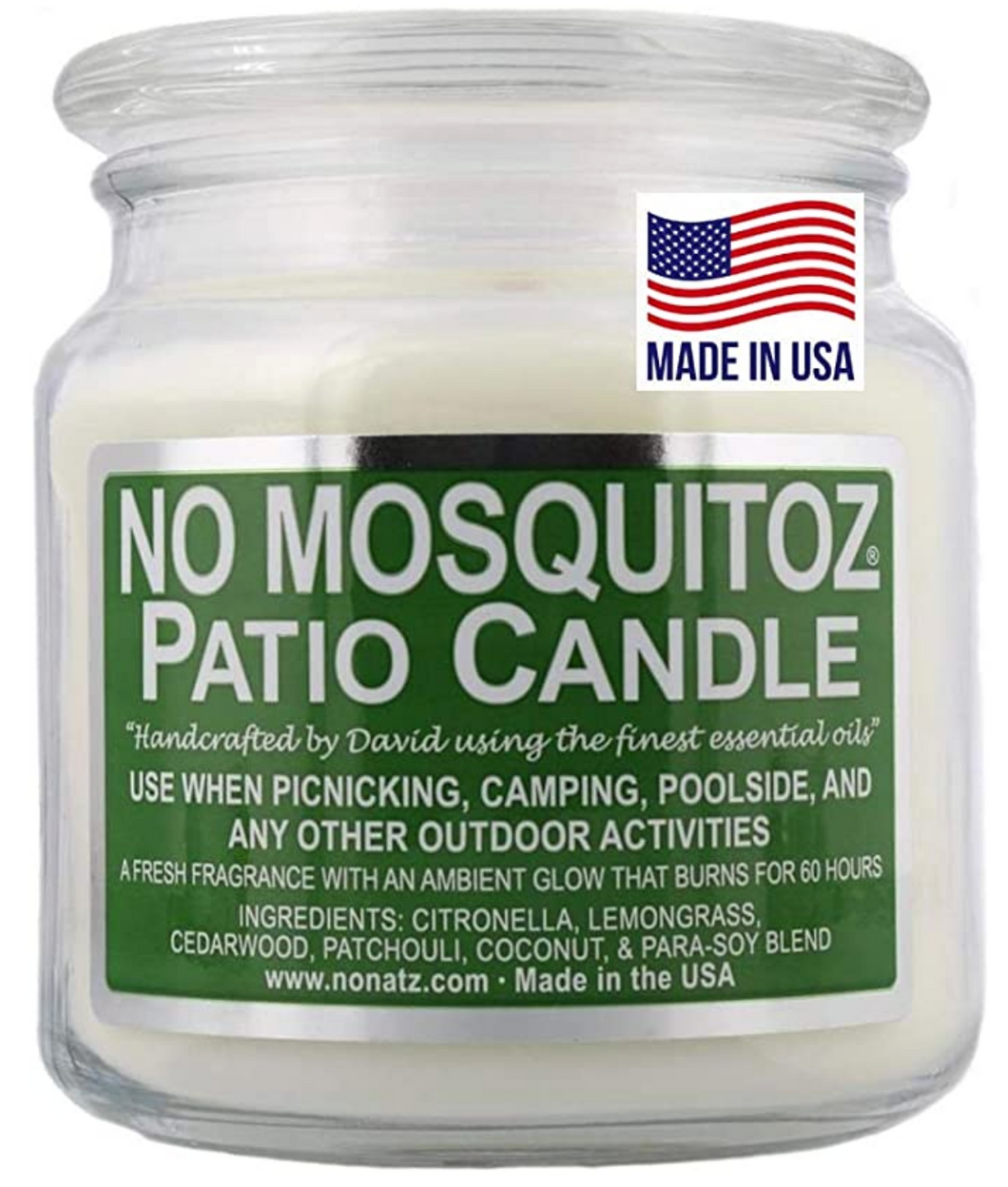 No Mosquitoz Patio Candle